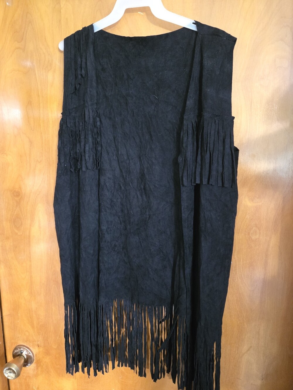 One Size Polyester spandex fringe vest